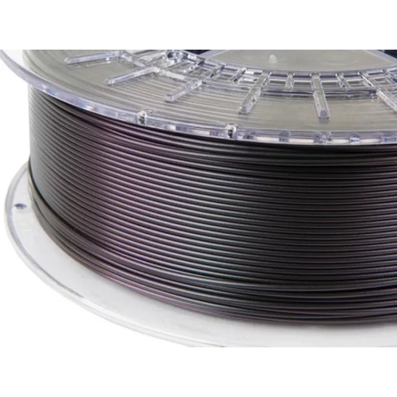 Filamento per stampante 3D Spectrum PLA Premium 1,75 mm Wizard Charcoal Opalescent Black 1 kg 80580