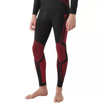 Leggings termoattivi da uomo 4F M166 rosso S/M