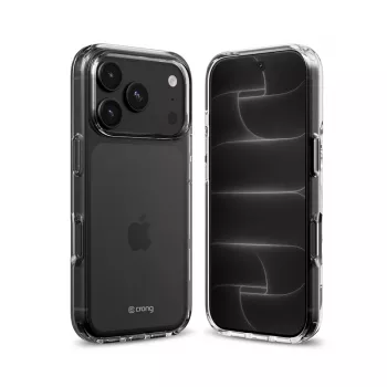 Custodia Crong Clear Cover per iPhone 18 Pro / 17 Pro (trasparente)