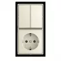 BUSCH-JAEGER meccanismo deviatore doppio 2601/5/20 EAPBJ-522 (2TKA00005539)