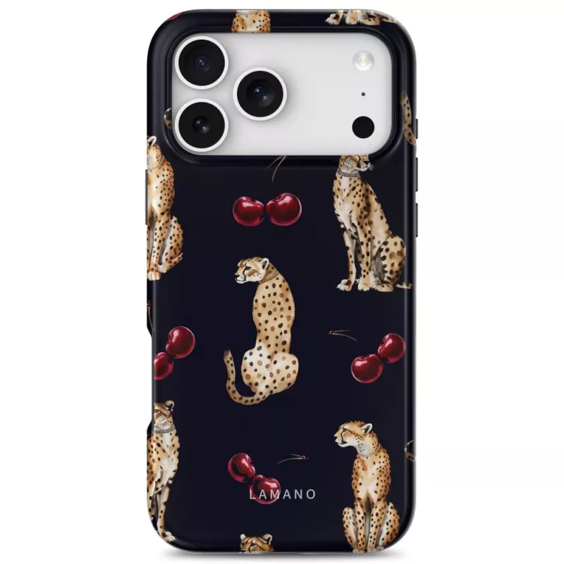 TECH-PROTECT Lamano custodia MagSafe per iPhone 17 Pro Max / 18 Pro Max - Midnight Cherry