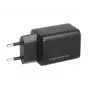 MOVANO GaN 45W USB-C PD + USB-A caricabatterie da parete (nero)
