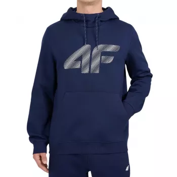 4F M2548 Felpa uomo blu navy L