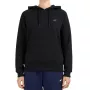 4F Felpa con cappuccio donna F2536 nero profondo taglia L