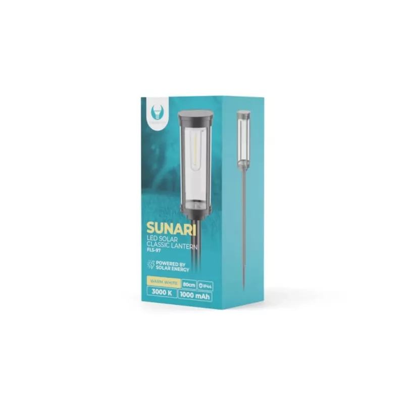 Forever Light Sunari FLS-97 lampada decorativa solare da giardino LED 3000K, 1000mAh