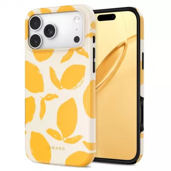 Tech-Protect Lamano cover MagSafe per iPhone 17 Pro Max / 18 Pro Max – Lemon Haze