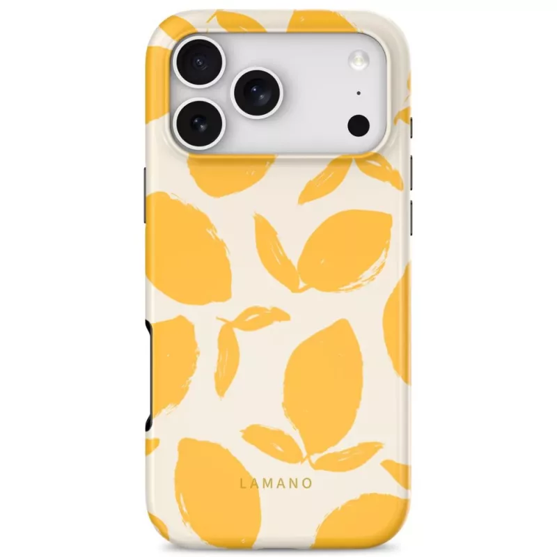 Tech-Protect Lamano cover MagSafe per iPhone 17 Pro Max / 18 Pro Max – Lemon Haze