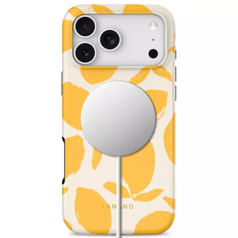 Tech-Protect Lamano cover MagSafe per iPhone 17 Pro Max / 18 Pro Max – Lemon Haze