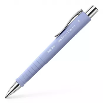 Faber-Castell Poly Ball XB Colours penna a sfera, fusto Iris, inchiostro blu, 1,0 mm 241154