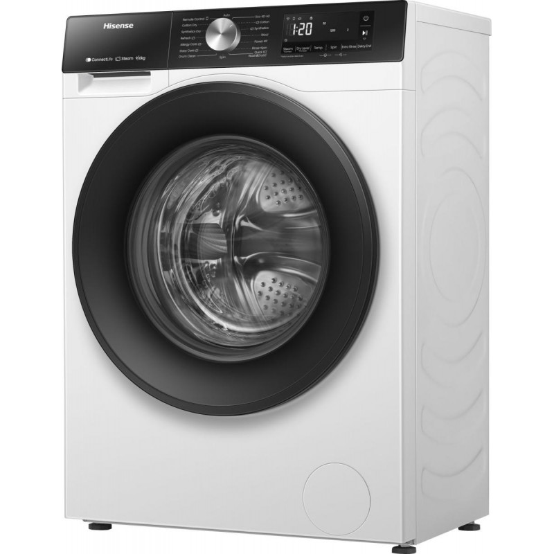 Hisense WD3S904BW3 Lavasciuga 9/6 kg 1400 giri/min A/D bianco
