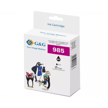 G&G cartuccia d'inchiostro compatibile Brother LC-985BK nero (18821)