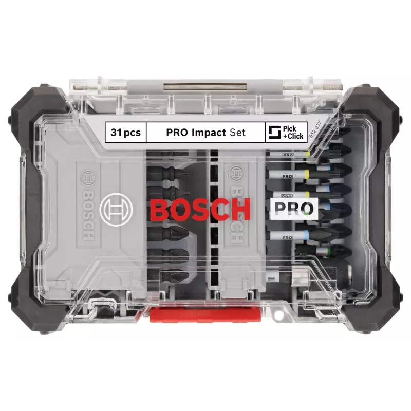 Set di 31 punte per avvitatore Bosch PRO Impact Control PH PZ T TH H 25 mm 2608521U71