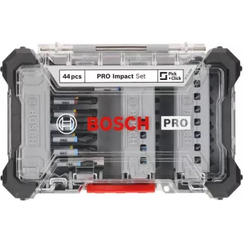 Set di 34 punte per trapano e avvitatore Bosch 2608521U79 con portapunte universale magnetico, valigetta X-Line