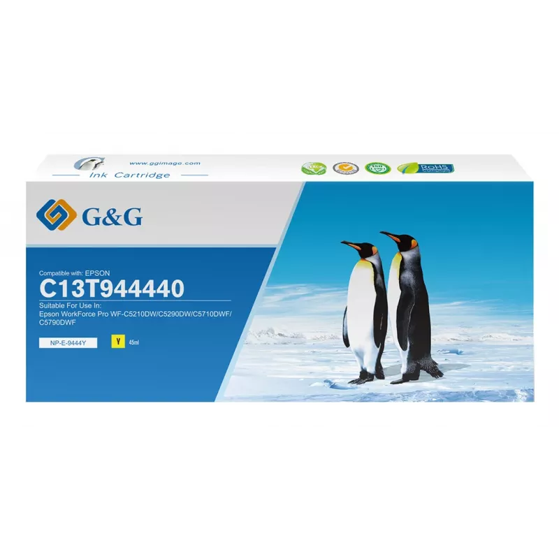 Cartuccia d'inchiostro gialla compatibile G&G per Epson T9444 (15982)