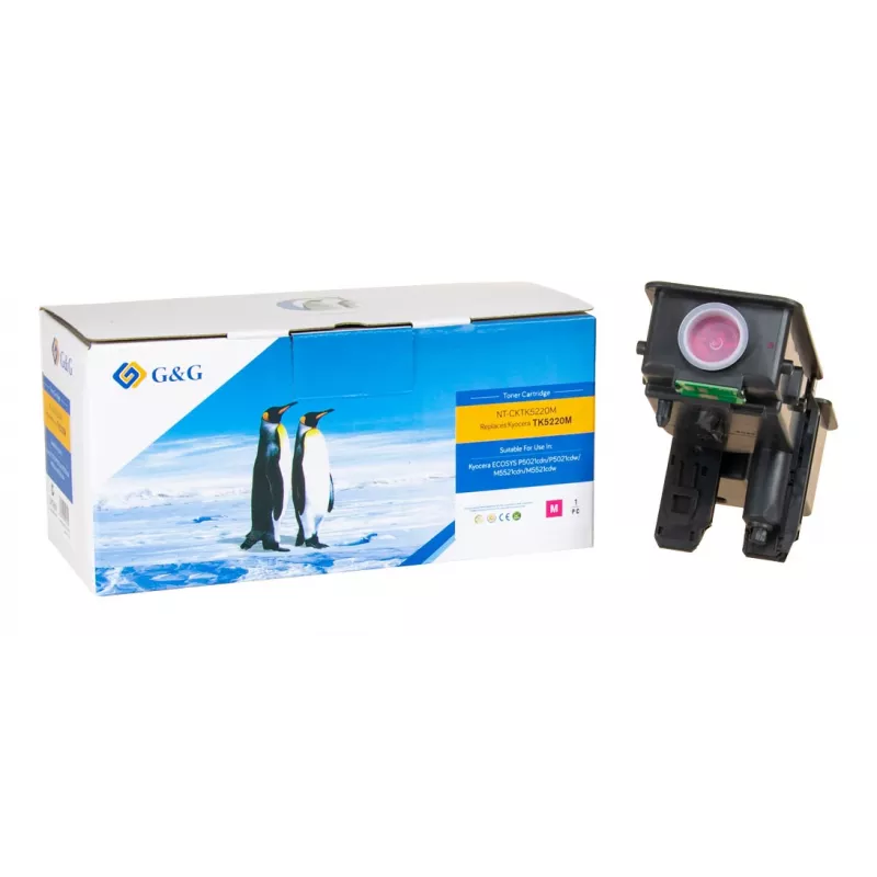 Cartuccia toner magenta compatibile G&G per Kyocera TK-5220M (16899)