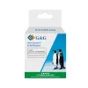 Nastro per etichettatura Dymo D1 compatibile G&G 19 mm x 7 m nero su trasparente (5DY45800-TD)
