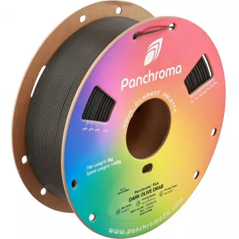 Polymaker Panchroma PLA filamento per stampante 3D, 1,75 mm, 1 kg, Dark Olive Drab (CA19026)