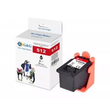 G&G Image cartuccia inchiostro compatibile per Canon PG-512 nero (14687)