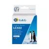 Cartuccia d'inchiostro nera compatibile G&G Brother LC422BK (550 pagine) - 20580