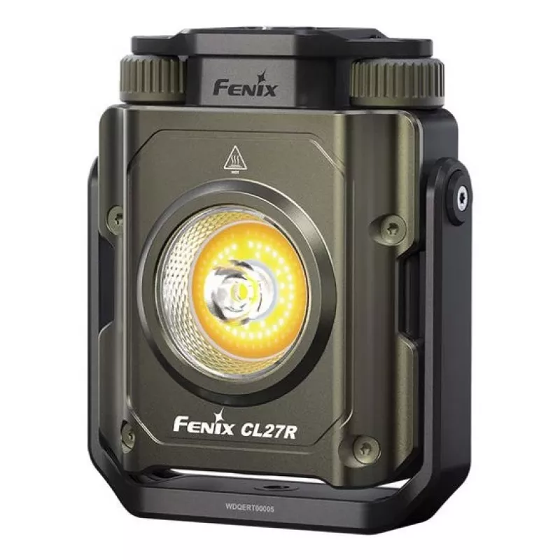 Fenix CL27R lampada da lavoro ricaricabile con LED verde, nera