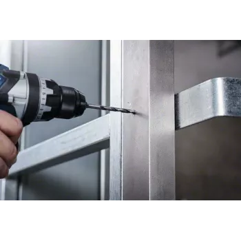 BOSCH set di punte elicoidali HSS PointTeQ per metallo, 5 mm, 10 pezzi, gambo esagonale, lunghezza 91 mm