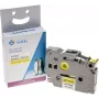 G&G cartuccia nastro per etichettatura Brother TZe-631 nero su giallo 12mm 8m 14957