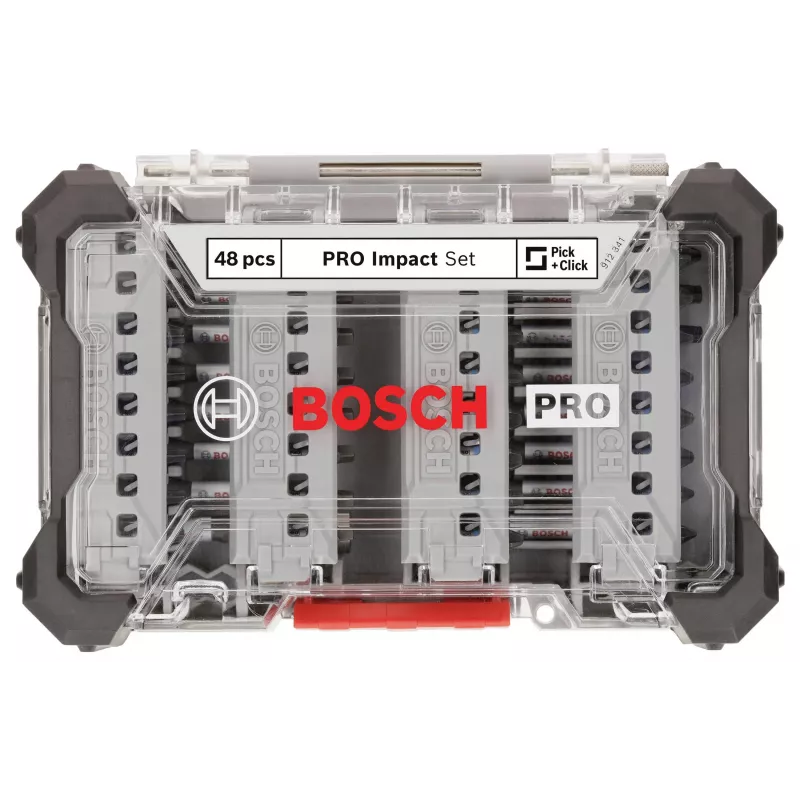Bosch PRO Impact Set di bit per avvitatore da 48 pezzi (2608521U88)