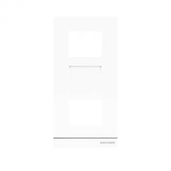 BUSCH-JAEGER BJ 41383CF-W-03 Placca frontale Video 1/3 bianco (2TMA130160W0010)