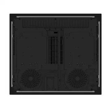 Midea MIH744BBE325GKD Piano cottura a induzione 4 zone touch-control nero