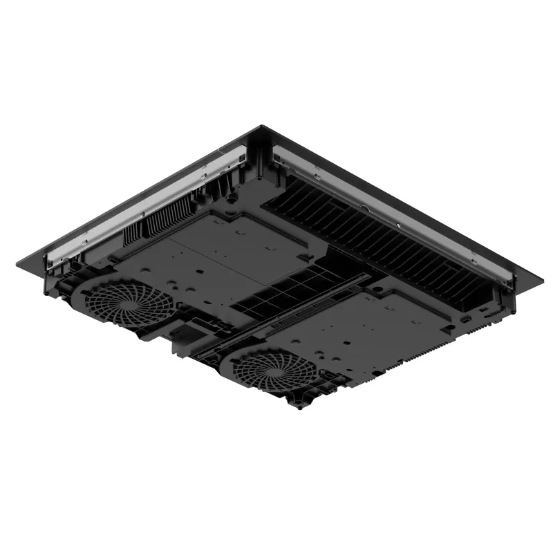 Midea MIH744BBE325GKD Piano cottura a induzione 4 zone touch-control nero