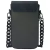 Nimmy Big Eyed Pet 2.0 Panda Borsa a tracolla per cellulare - pelle PU nera