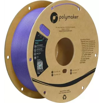 Polymaker PolySonic PLA High Speed 1,75mm viola 1kg filamento per stampante 3D PA12008