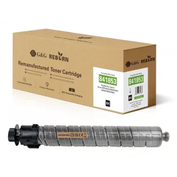 G&G cartuccia toner compatibile per Ricoh 841853, nero, 33.000 pagine GR-R841853