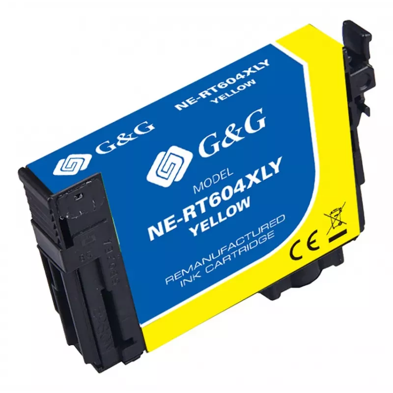G&G cartuccia d'inchiostro compatibile Epson 604XL gialla (20551)