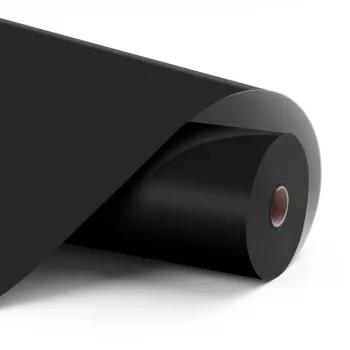 Pellicola adesiva permanente LOKLiK vinile opaco nero rotolo 12 m larghezza 30,5 cm SG-JST-0036-US-L-B2B