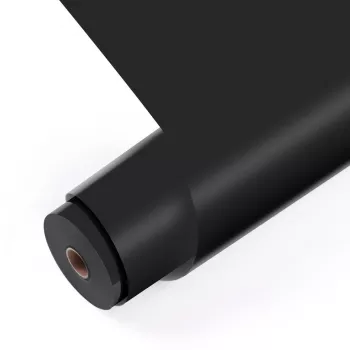 Pellicola adesiva permanente LOKLiK vinile opaco nero rotolo 12 m larghezza 30,5 cm SG-JST-0036-US-L-B2B