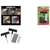 Kit riparazione pneumatici con vermicelli IWH Slime, kit riparazione forature tubeless da 8 pezzi con attrezzi a manico a T e 5 vermicelli in gomma butilica 20500