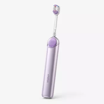 Spazzolino elettrico RANVOO PQ5 Pure Sonic, viola, 5 modalità, 4 testine, ricarica USB