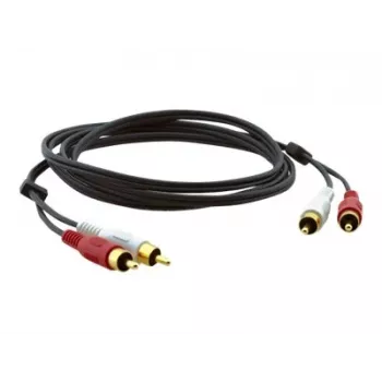 Kramer C-2RAM/2RAM-10 cavo audio coassiale RCA maschio su RCA maschio 3,0m nero 95-0202010