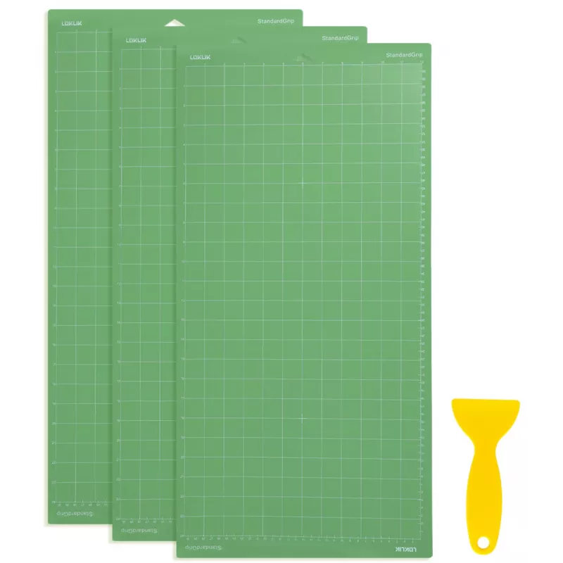 LOKLiK tappetino da taglio Standard Grip confezione da 3 33x66 cm verde SG-GJ-0026-US-L-B2B