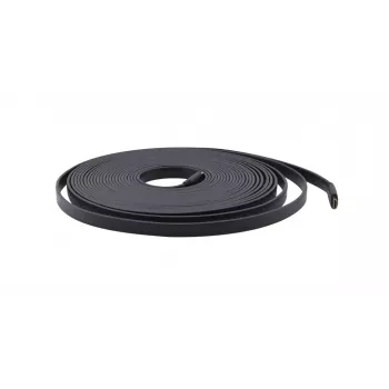 Kramer C-HM/HM/FLAT/ETH-25 cavo HDMI High-Speed con Ethernet, 7,6 m, flat, doppio schermato, nero 97-01014025
