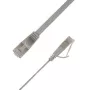 LinkIT cavo patch Ethernet flat U/FTP Cat6A 4m grigio STP-FL6A-00400-GY