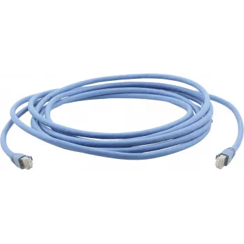 Cavo di rete Kramer serie C-UNIKAT C-UNIKat-2 connettore RJ-45 a connettore RJ-45 61 cm U/FTP CAT 6a schermato halogen-free snagless robusto blu RAL 5012 99-3460002