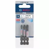 Set punte Bosch 2608522491 Phillips PH2, 3 pezzi, 25 mm, gambo esagonale 1/4