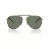 Occhiali da sole donna Michael Kors MK1146-10143H oro chiaro farfalla cat-eye marrone sfumato 59mm