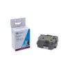 Nastro etichettatrice laminato compatibile Brother TZe-261 G&G 36mm x 8m bianco con testo nero