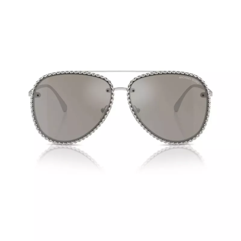 Occhiali da sole donna Michael Kors MK114718936G5 oro farfalla 59/13/140 mm