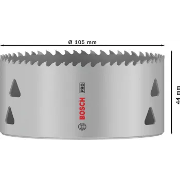 Sega a tazza Bosch Expert for Metal 105 mm cobalto bi-metallo 2608901535
