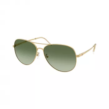 Tory Burch Donna TY6114-33438E Occhiali da sole squadrati, montatura Dark Havana, lenti marroni sfumate, 60mm