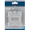 Bosch Accessories 2608522565 Scatola di conservazione Pick and Click M, richiudibile, nero/rosso